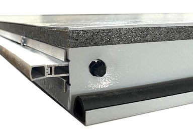 Двупольная глухая противопожарная дымогазонепроницаемая дверь с системой Антипаника ДПМ 02/60 (EIS 60) — №04 (NEW)