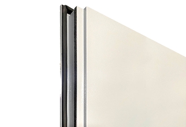 Двупольная противопожарная дымогазонепроницаемая дверь со стеклом и системой Антипаника ДПМО 02/60 (EISW 60) — №09 (NEW)